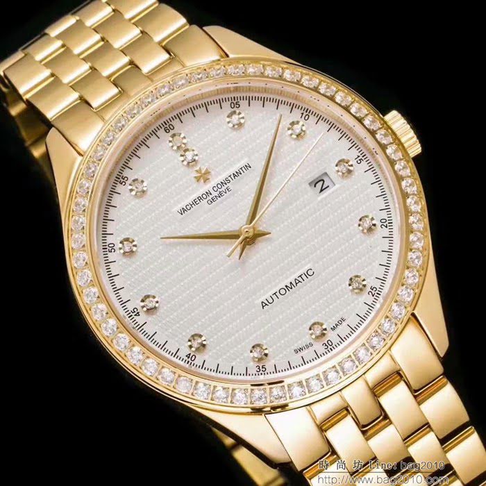 江詩丹頓 Vacheron Constantin 全自動8215機械機芯 316精鋼錶帶  超強防水功能 商務休閒 男士腕表  wssb4877